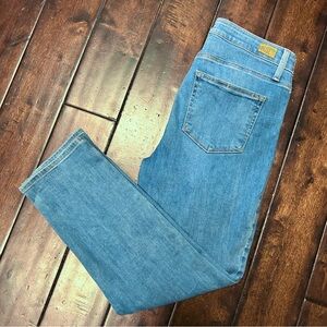 PAIGE - Light Blue Ladies Jeans - Hoxton Slim Crop